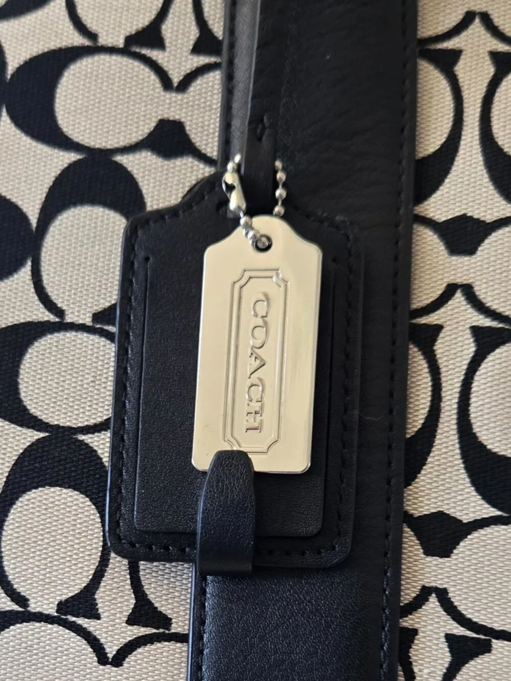 Coach Bleecker Preston Satchel 30160 Black Like New